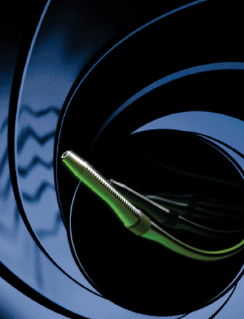 Image: The Diamondback 360 Coronary Orbital Atherectomy System (Photo courtesy of CSI). Image: The Diamondback 360 Coronary Orbital Atherectomy System (Photo courtesy of CSI).